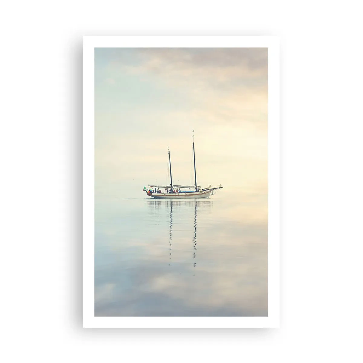 Affiche - Poster - Dans une mer de silence - 61x91 cm