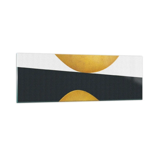 Impression sur verre - Image sur verre - Avant tout : l’or - 90x30 cm