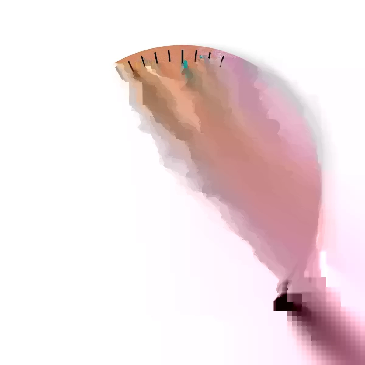 Horloge murale - Pendule murale - Énergie de la vie - 30x30 cm