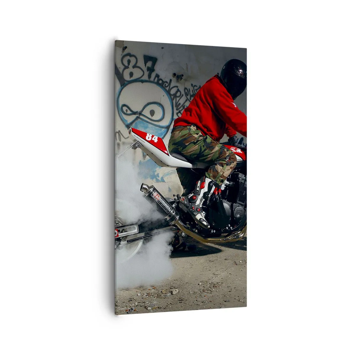 Impression sur toile - Image sur toile - Pourchassez moi! - 65x120 cm