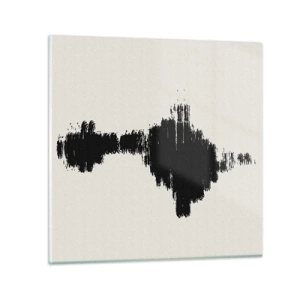 Impression sur verre - Image sur verre - Vibrations de l'imagination - 50x50 cm