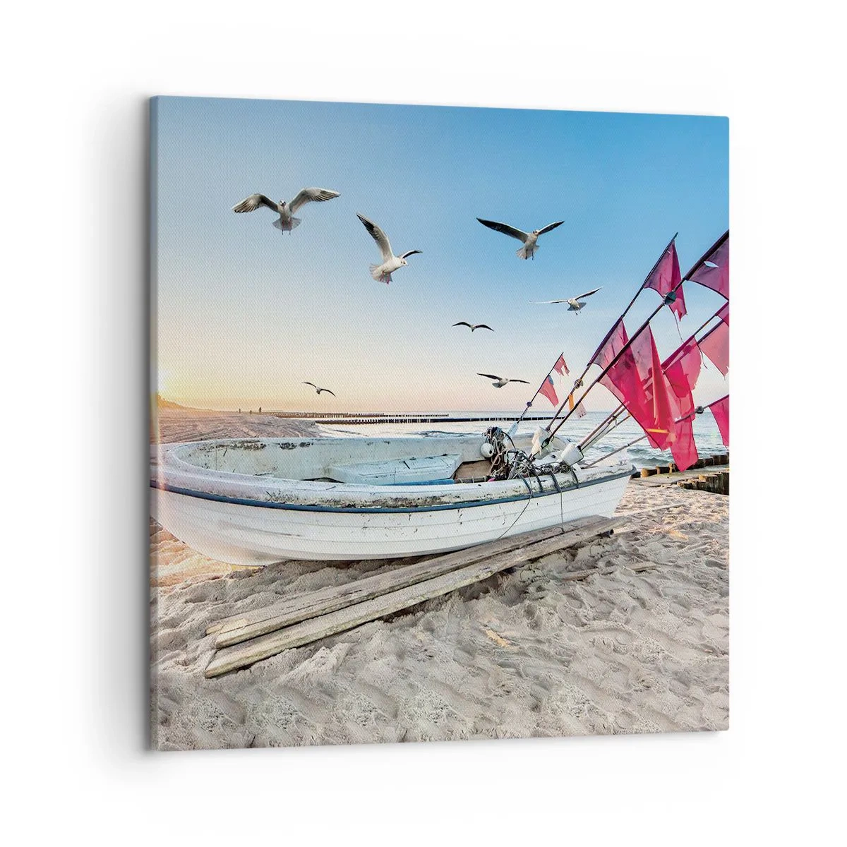 Impression sur toile - Image sur toile - Repos mérité - 50x50 cm