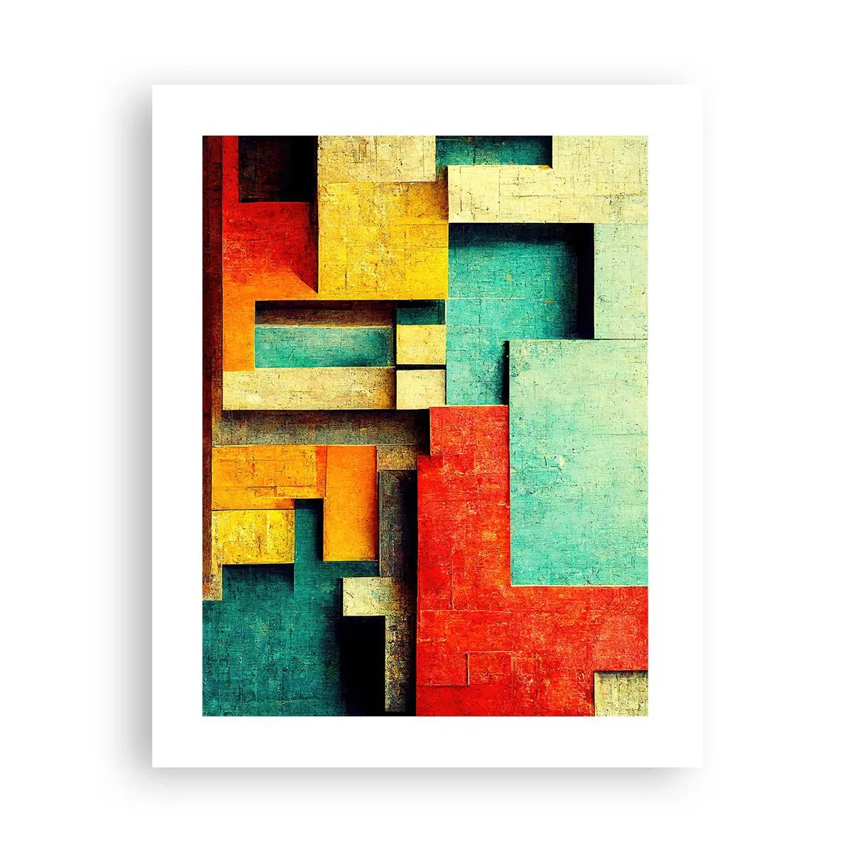 Affiche - Poster - Festival des angles droits - 40x50 cm