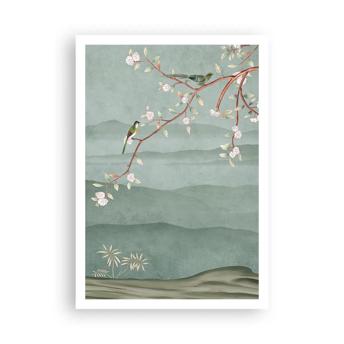 Affiche - Poster - Printemps oh c'est toi - 70x100 cm