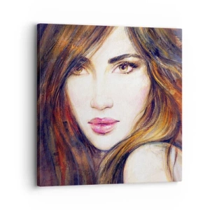 Impression sur toile - Image sur toile - Un sou pour vos pensées - 30x30 cm