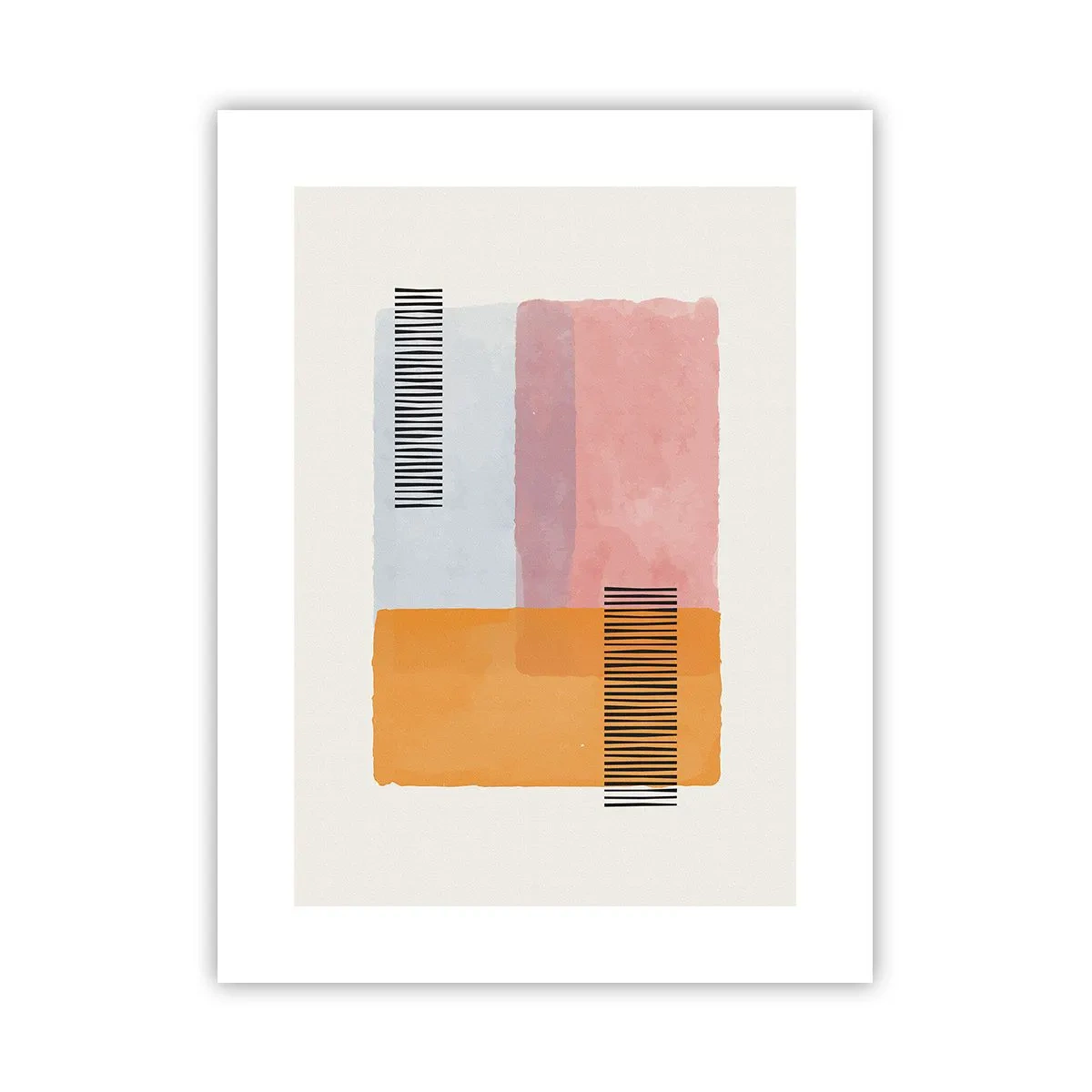 Affiche - Poster - D'un coin à l'autre - 30x40 cm