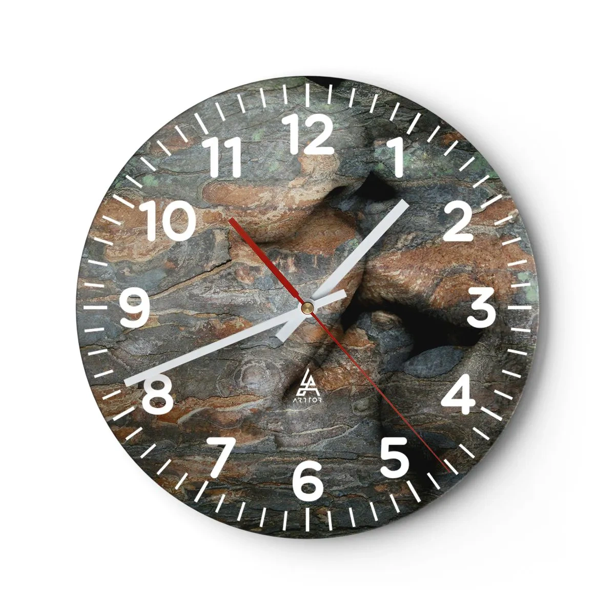 Horloge murale - Pendule murale - Ensemble pour toujours - 40x40 cm