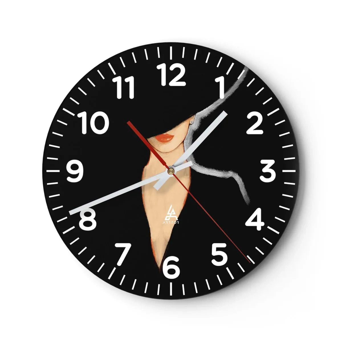 Horloge murale - Pendule murale - Élégance et style - 30x30 cm