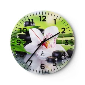 Horloge murale - Pendule murale - Raffraîchissement de fraîcheur - 40x40 cm