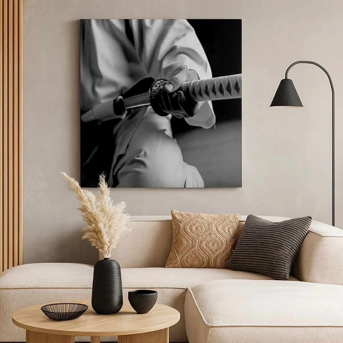 Impression sur toile - Image sur toile - Âme de guerrier - 30x30 cm