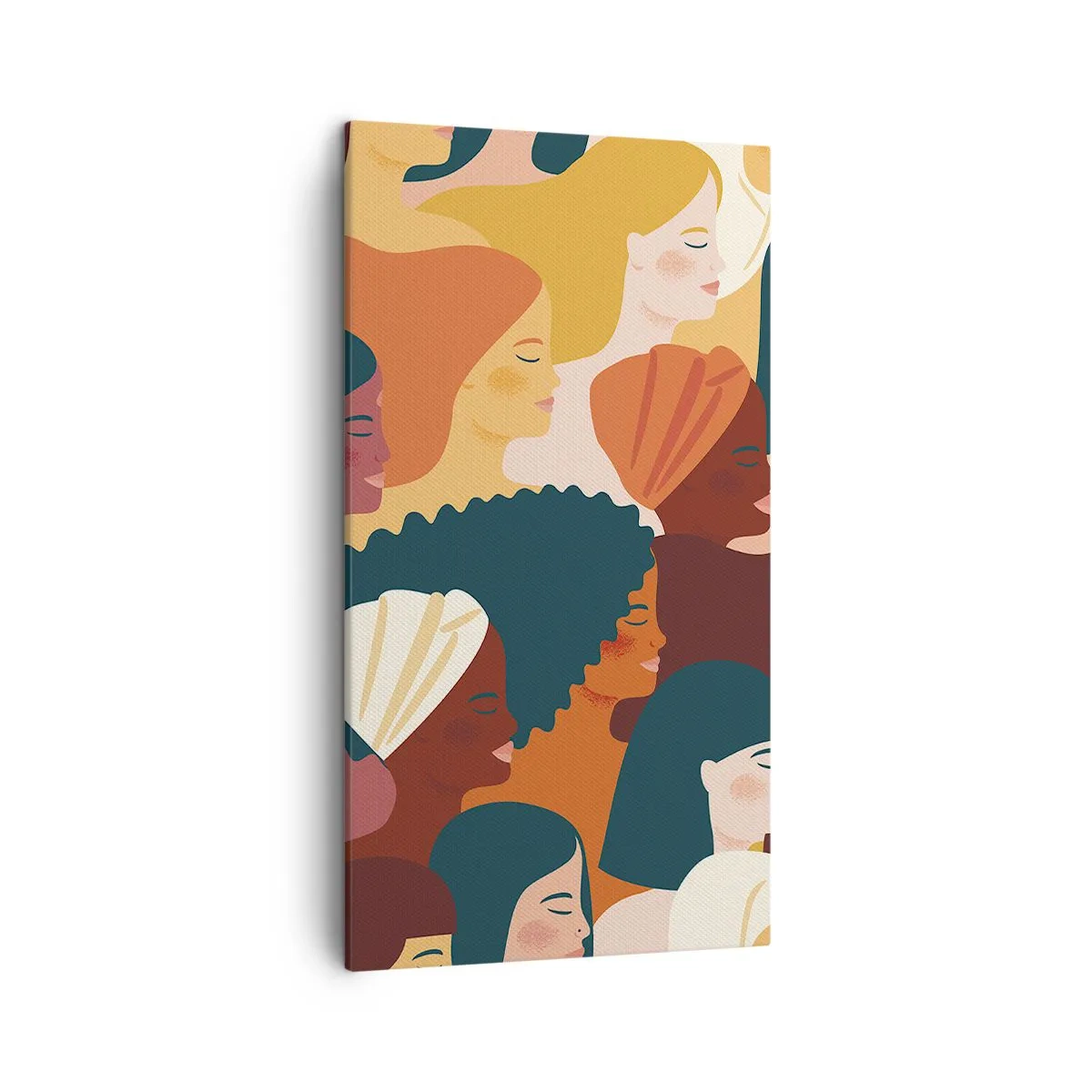 Impression sur toile - Image sur toile - Uniquement la féminité - 45x80 cm