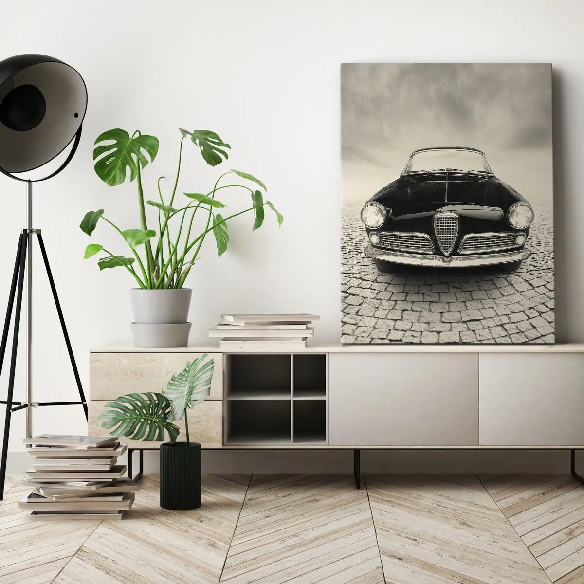 Impression sur toile - Image sur toile - Et alors! Tu ne m'aime pas? - 55x100 cm