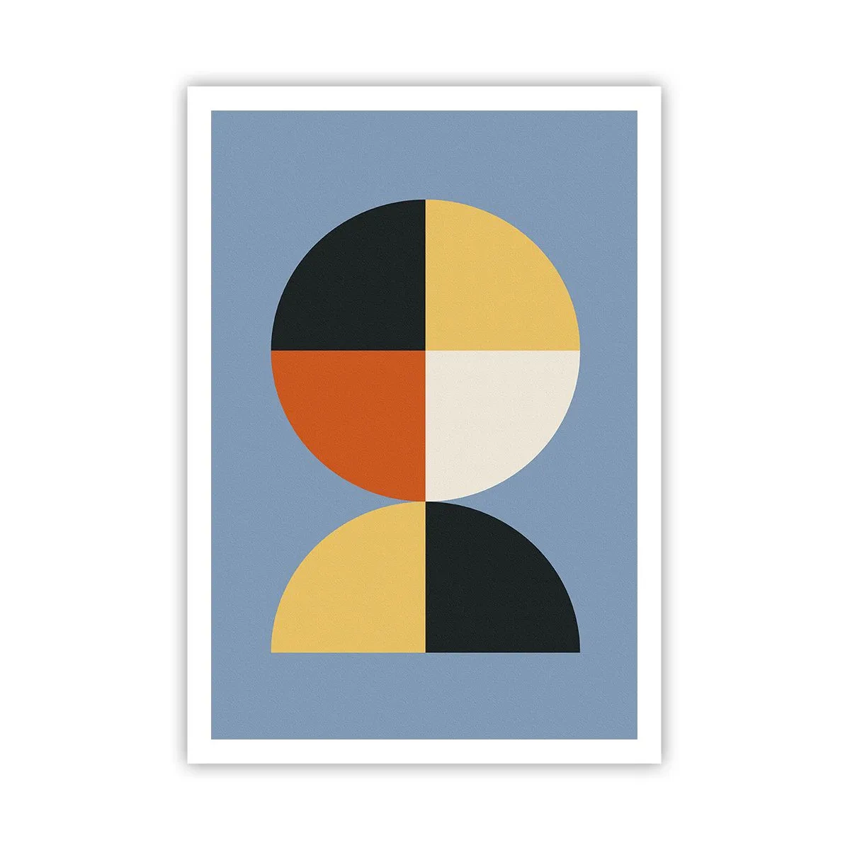 Affiche - Poster - Regarde et compte - 70x100 cm