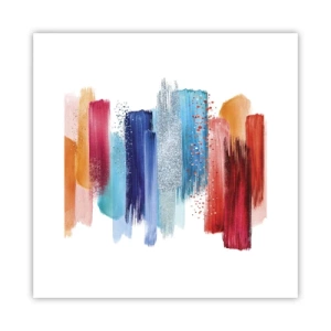 Affiche - Poster - En haut et en bas - 30x30 cm