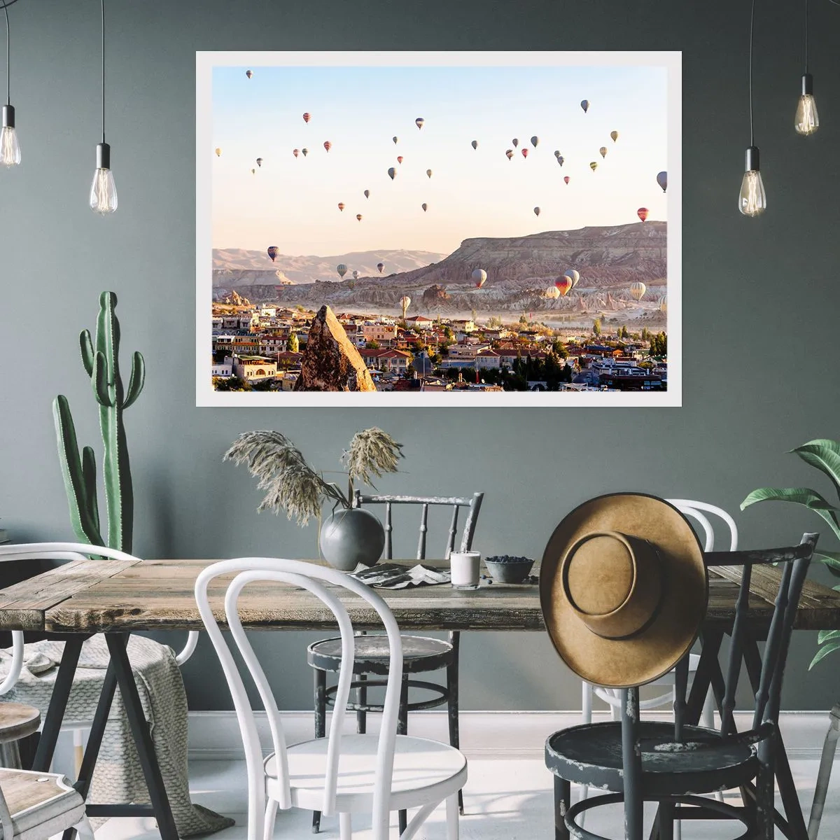 Affiche - Poster - Comme des navires dans le ciel - 91x61 cm