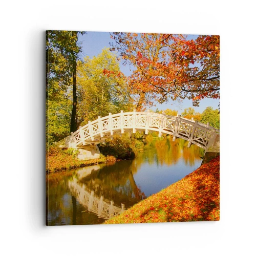 Impression sur toile - Image sur toile - Sur le pont blanc des soupirs - 70x70 cm