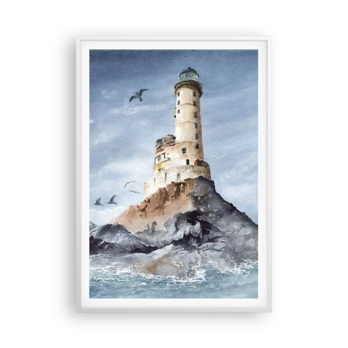 Affiche dans un cadre blanc - Poster - Invincible - 70x100 cm