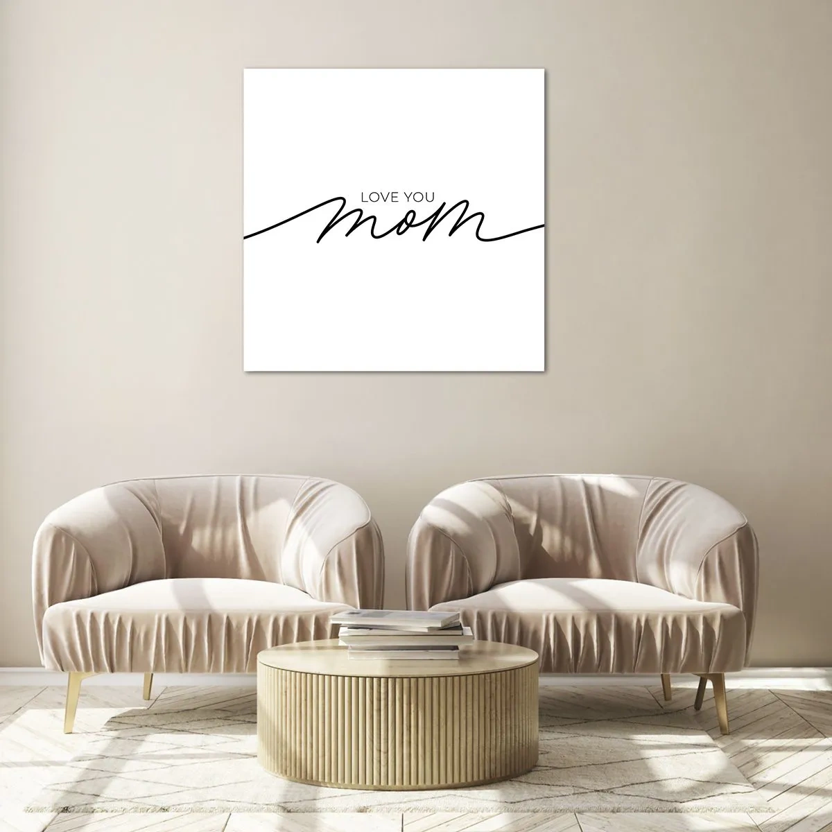 Impression sur verre - Image sur verre - Grand chamboulement - 60x60 cm