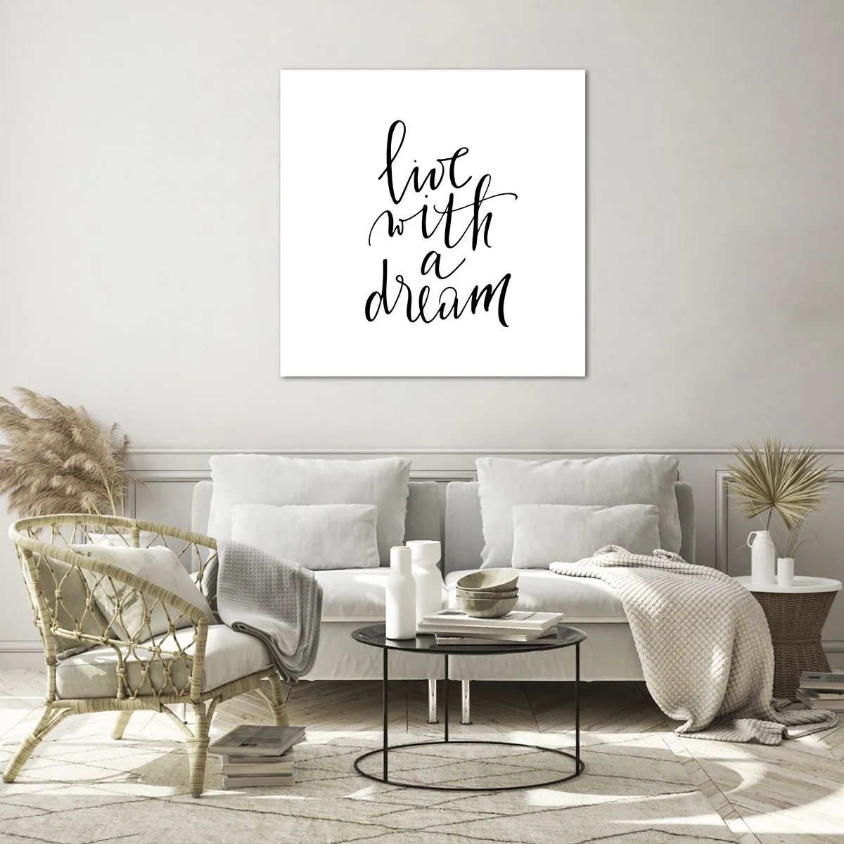 Impression sur verre - Image sur verre - Bien sur - 60x60 cm