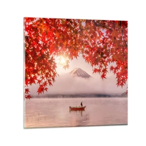 Impression sur verre - Image sur verre - Dans le climat japonais - 60x60 cm