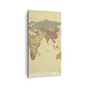 Impression sur toile - Image sur toile - Pour vous - le monde entier - 65x120 cm