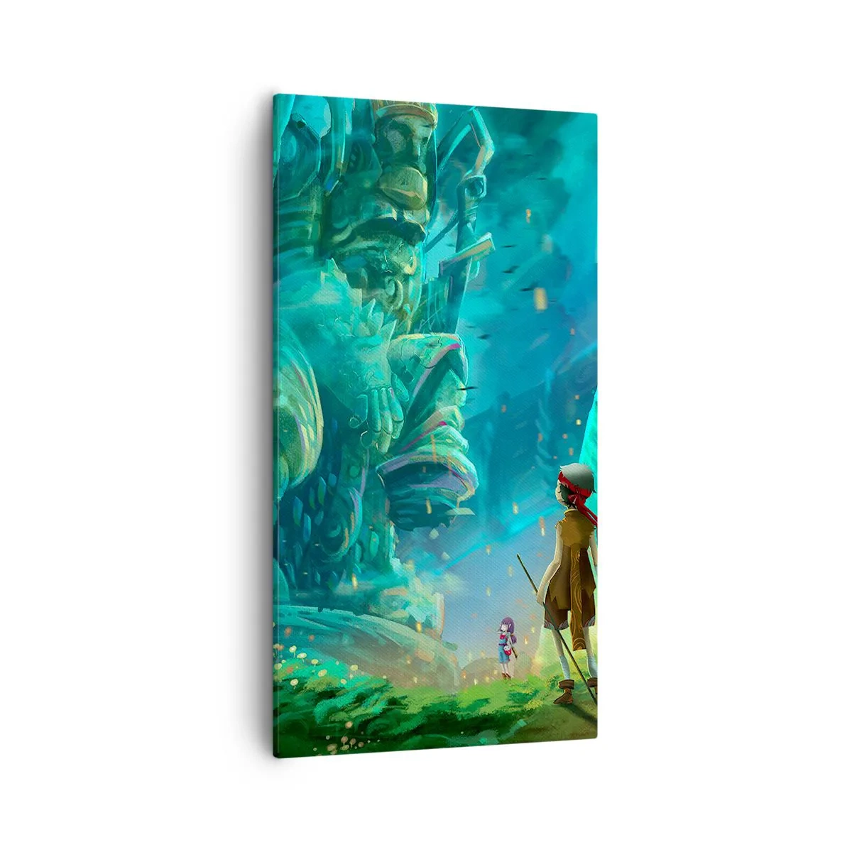 Impression sur toile - Image sur toile - Du grand livre des contes de fées - 55x100 cm