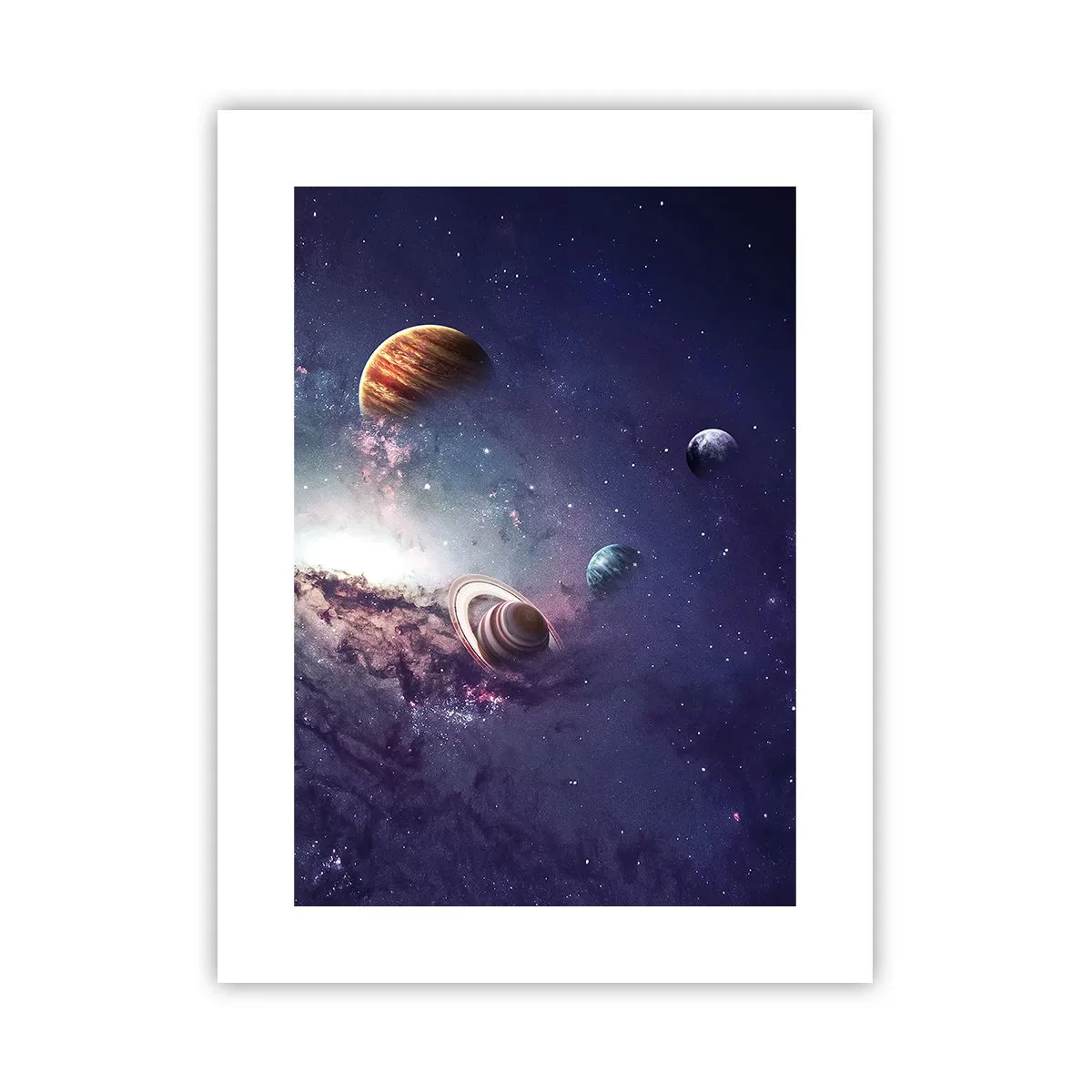 Affiche - Poster - Système de danse solaire - 30x40 cm