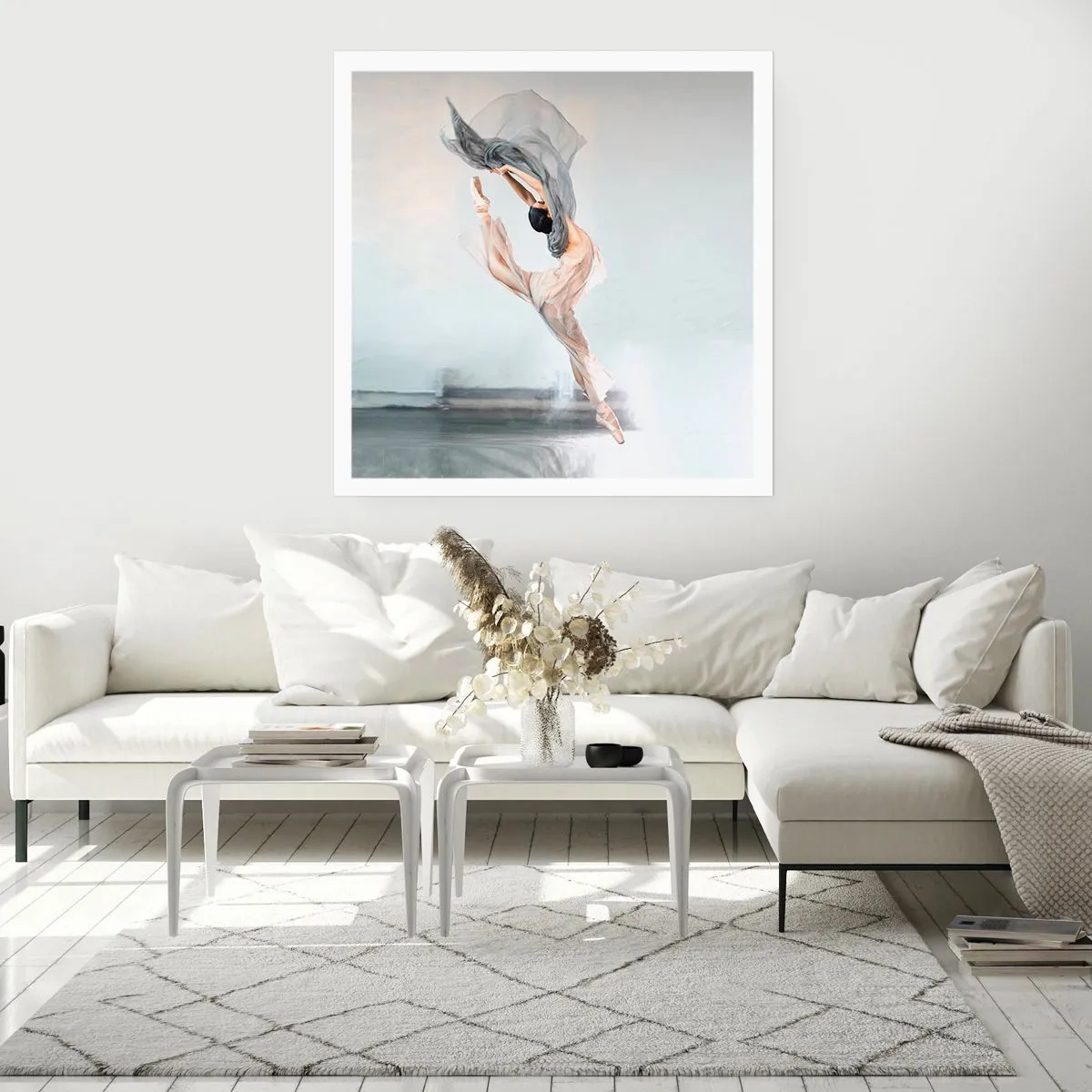 Affiche - Poster - Dans le ravissement de la danse - 60x60 cm