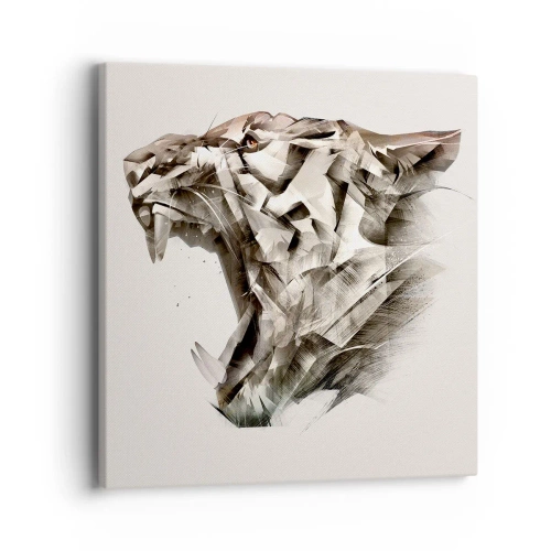 Impression sur toile - Image sur toile - Vous savez déjà qui est en charge - 40x40 cm