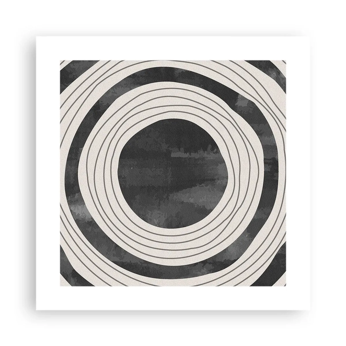 Affiche - Poster - Droit au but - 40x40 cm