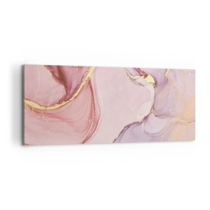 Impression sur toile - Image sur toile - Caresse de couleurs - 100x40 cm