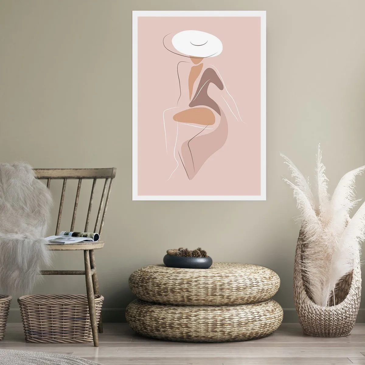 Affiche - Poster - Être une dame - 40x50 cm