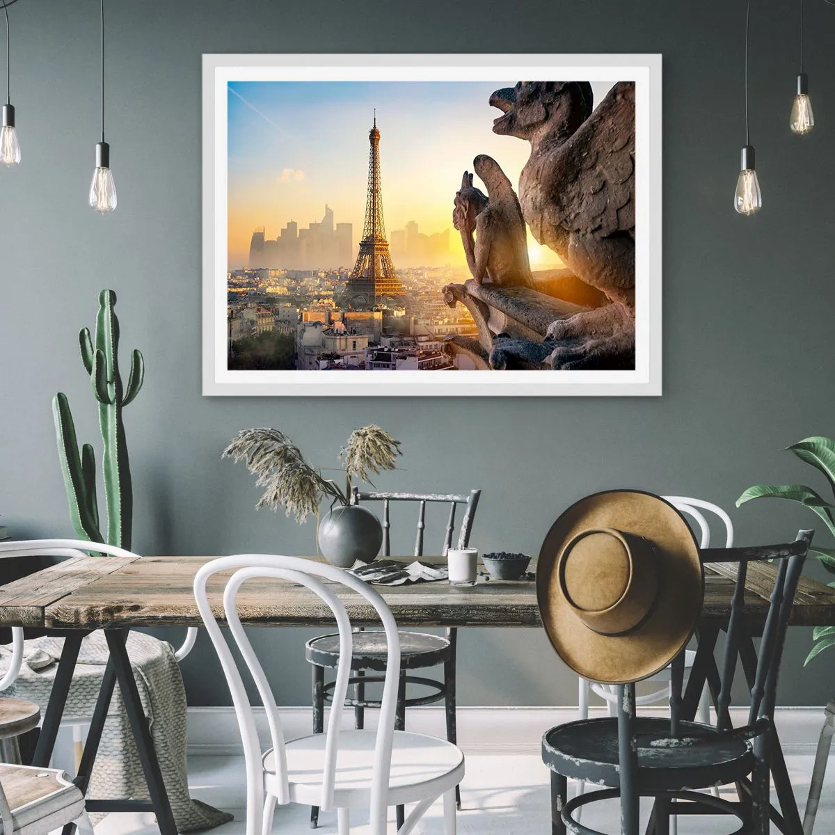 Affiche dans un cadre blanc - Poster - Tellement de choses ont changés... - 70x50 cm