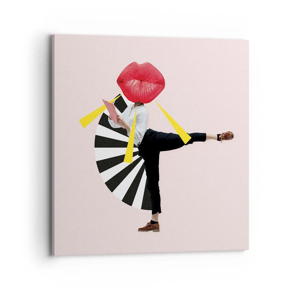 Impression sur toile - Image sur toile - Pop-art surréaliste - 70x70 cm