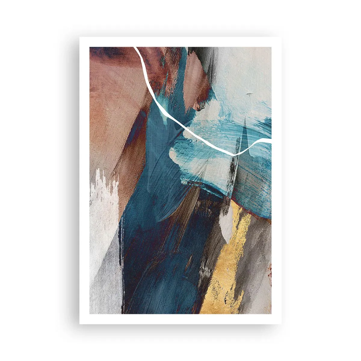 Affiche - Poster - Avec panache et énergie - 70x100 cm