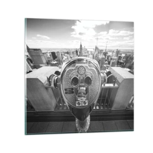 Impression sur verre - Image sur verre - Ville sur les villes - 60x60 cm