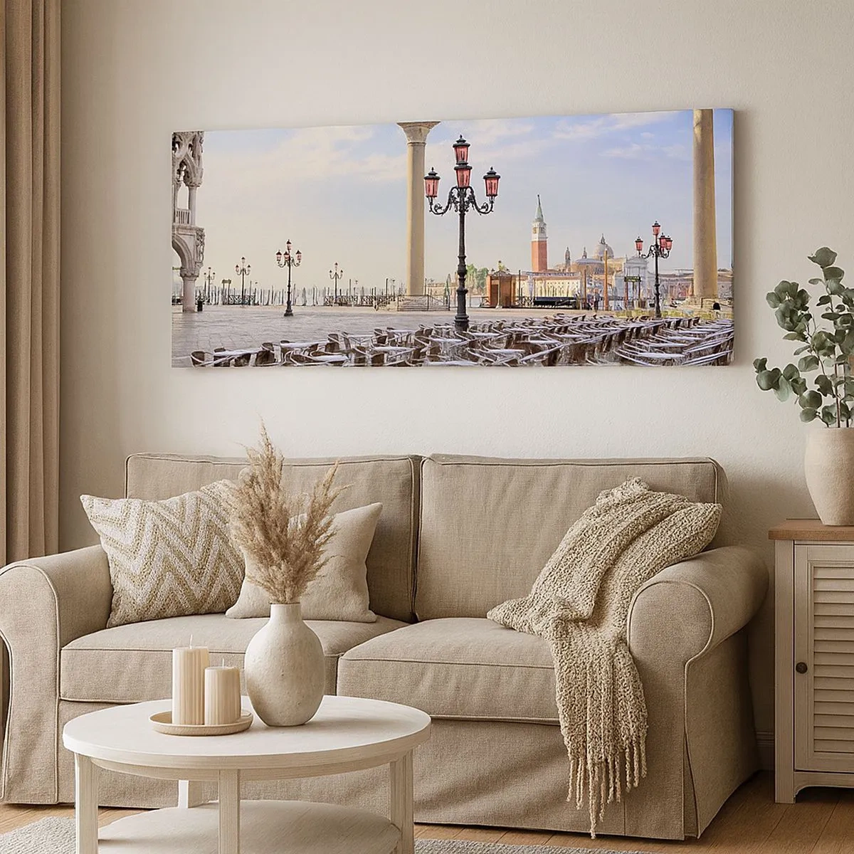 Impression sur toile - Image sur toile - Nous vous invitons, tout est prêt - 100x40 cm