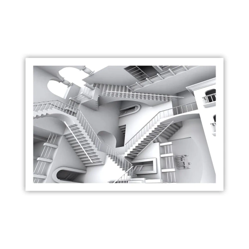 Affiche - Poster - Paradoxes spatiaux - 91x61 cm