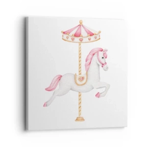 Impression sur toile - Image sur toile - Les sabots en avant - 30x30 cm