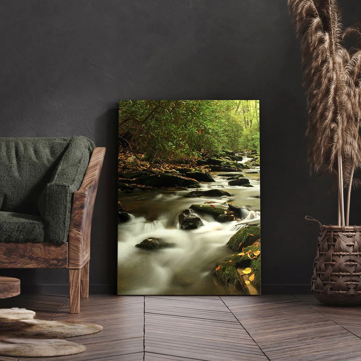 Impression sur toile - Image sur toile - Comme de l'argent liquide - 55x100 cm