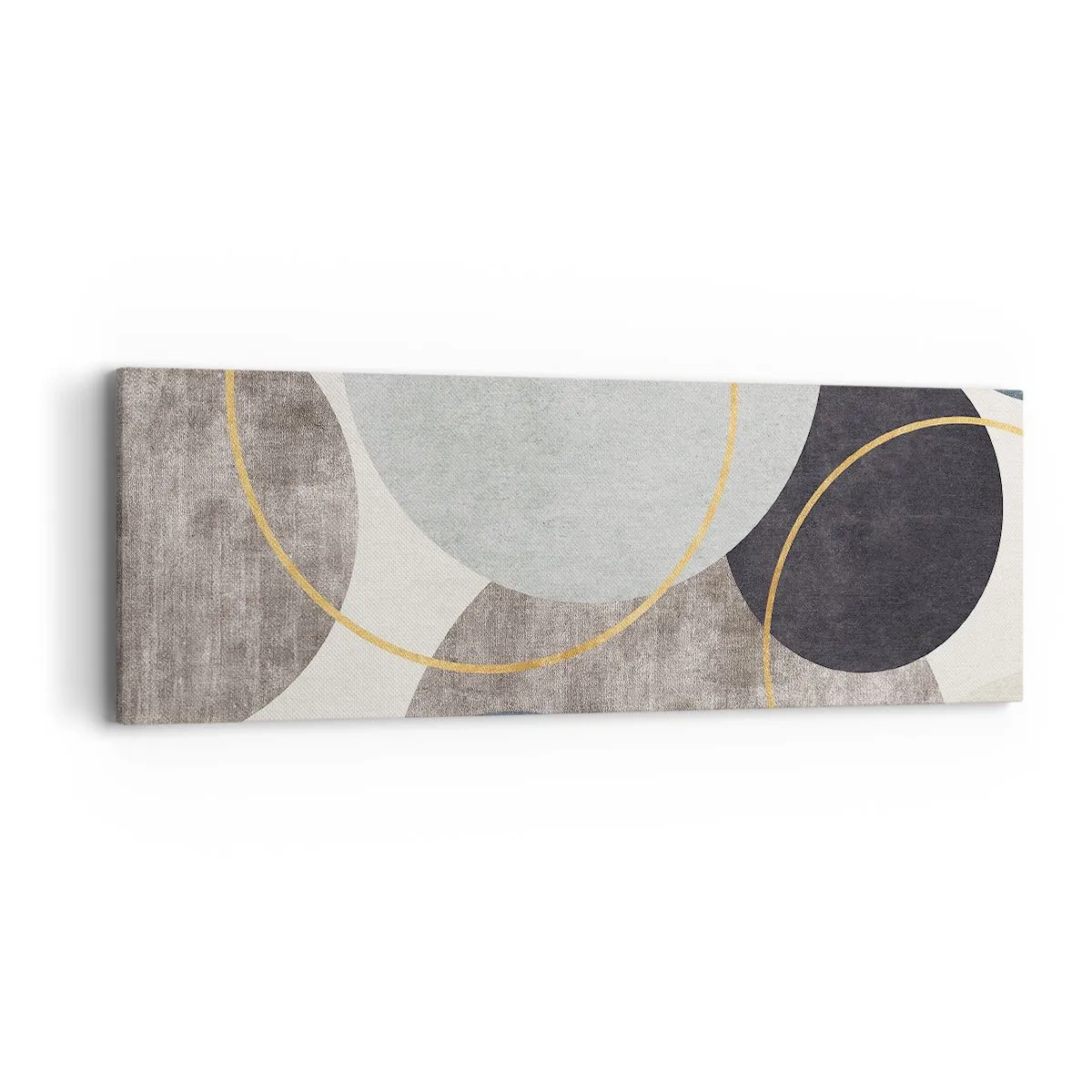 Impression sur toile - Image sur toile - Cercles sur cercles - 90x30 cm