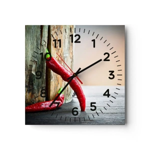 Horloge murale - Pendule murale - Red hot chili peppers - 40x40 cm