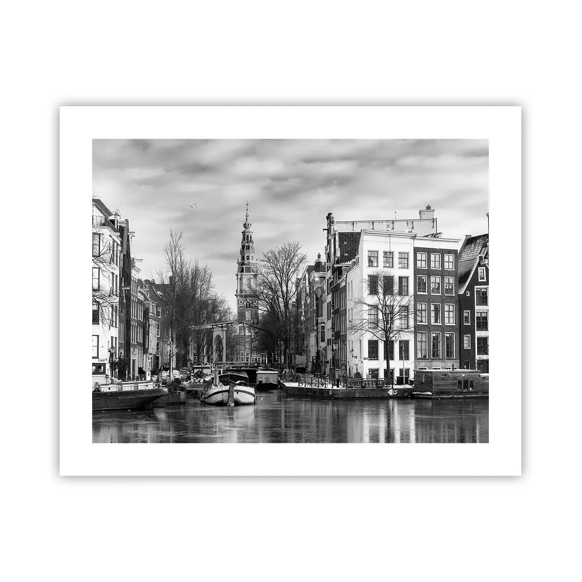 Affiche - Poster - Climat d'Amsterdam - 50x40 cm