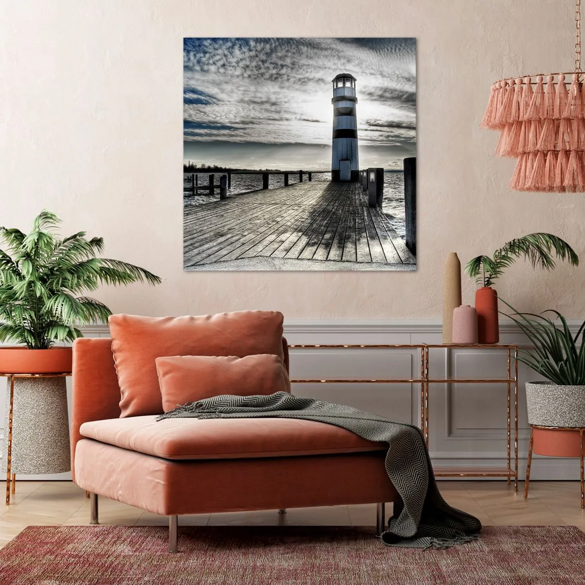 Impression sur toile - Image sur toile - Marins, je vous attend - 60x60 cm