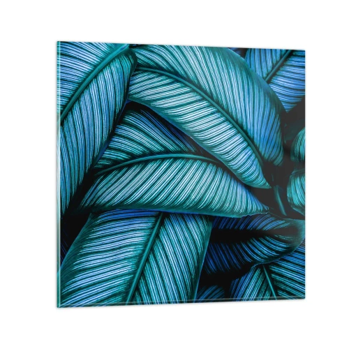 Impression sur verre - Image sur verre - Lignes de vie - 40x40 cm