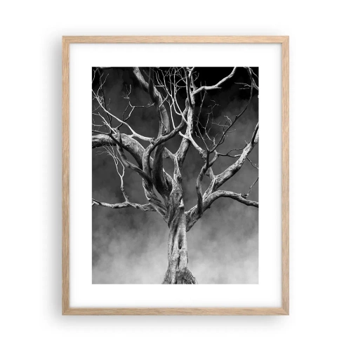 Affiche dans un chêne clair - Poster - Primordial et sacré - 40x50 cm