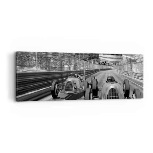 Impression sur toile - Image sur toile - Il y a longtemps à Monté Carlo - 90x30 cm