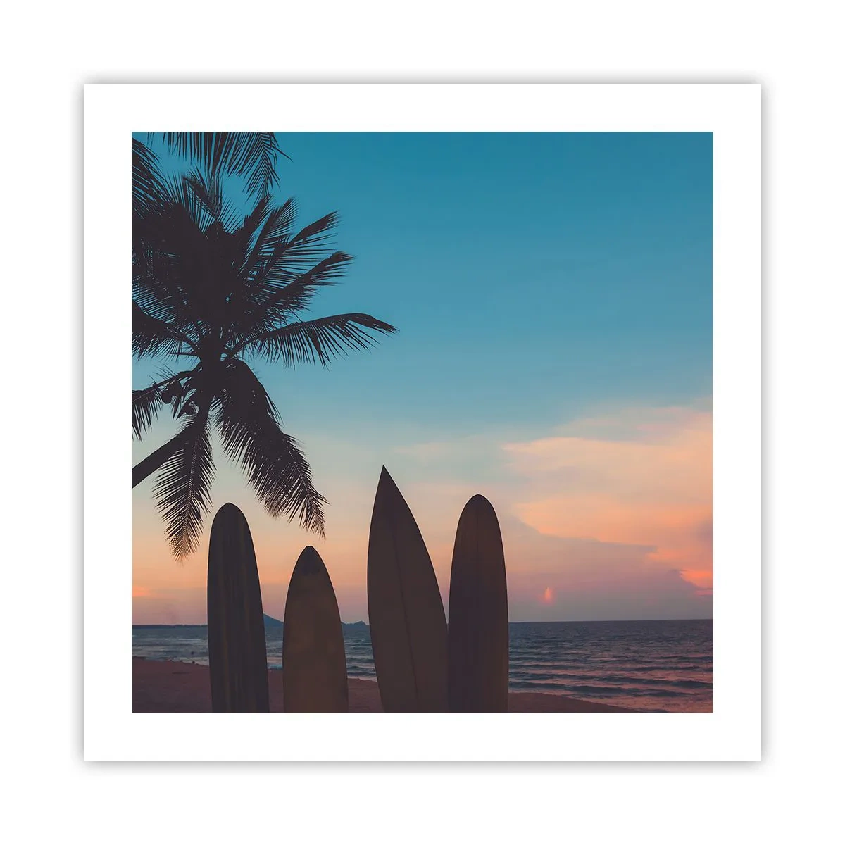 Affiche - Poster - Demain sera amusant aussi - 50x50 cm