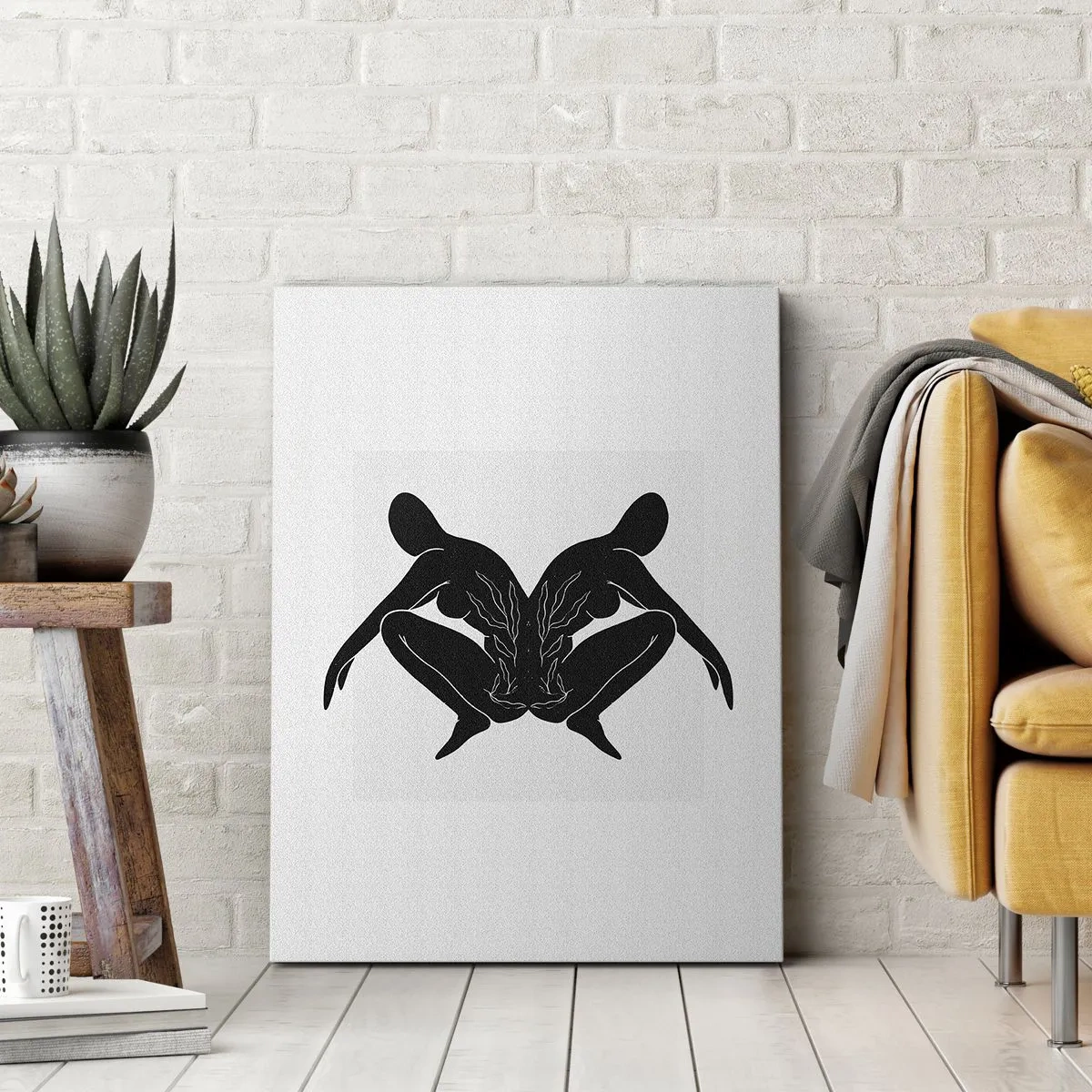 Impression sur toile - Image sur toile - Une âme commune - 45x80 cm