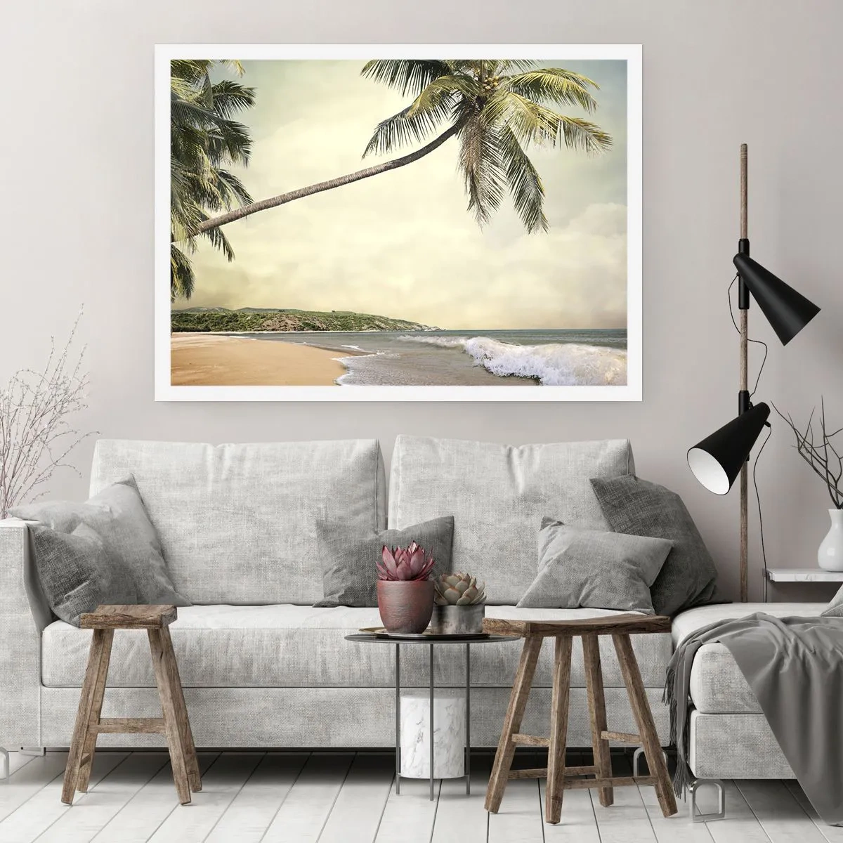 Affiche - Poster - Rêve tropical - 50x40 cm